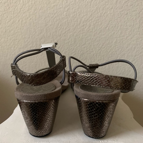 Grey Metallic Style & Co. Wedges - Picture 6 of 8